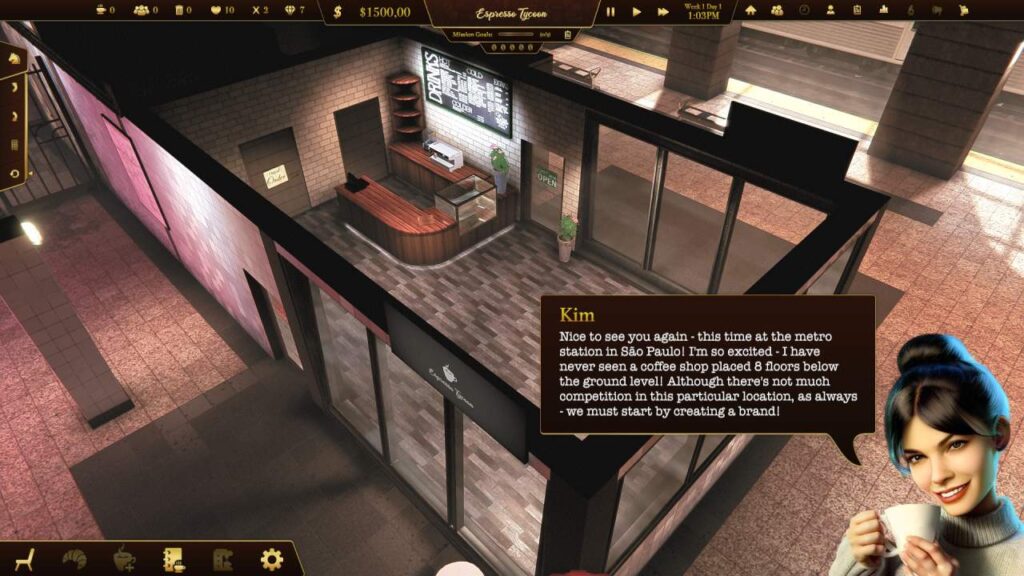 Espresso Tycoon, PC, Review, Screenshots, Gamescreed